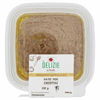 PATE' DI FEGATO  PER CROSTINI GR 150